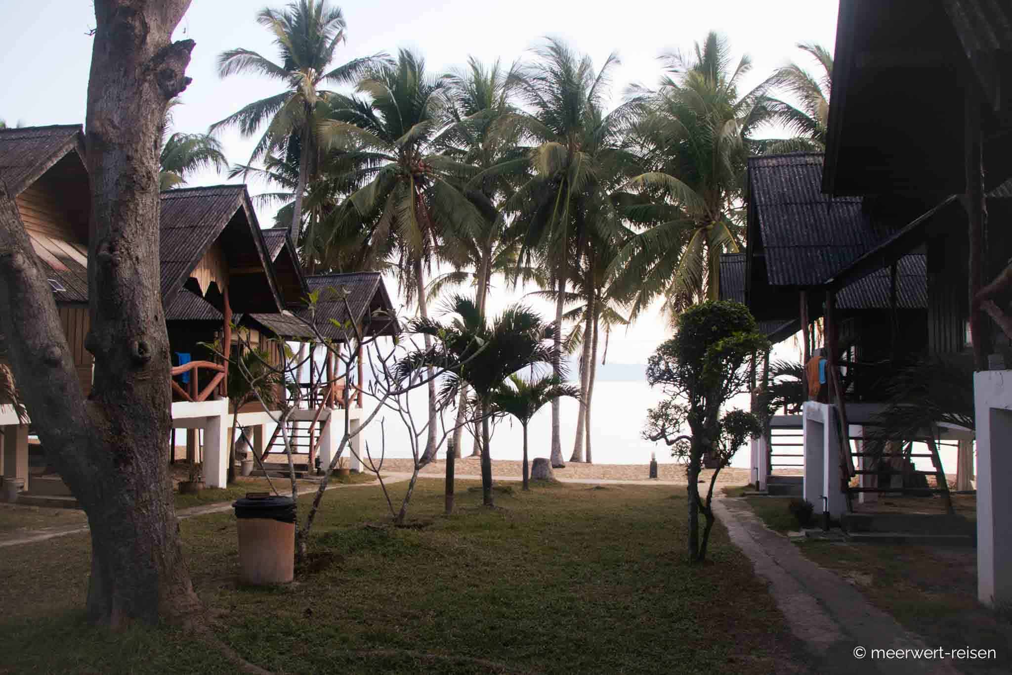 Thailand Unterkünfte - Shangrilah Bungalow außen Thailand Unterkünfte - Shangrilah Bungalow außen