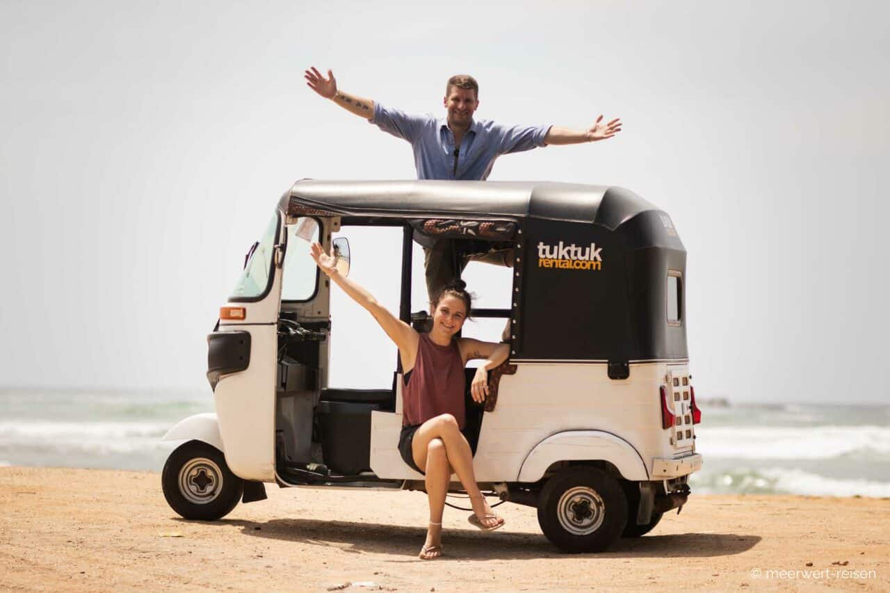 Sri Lanka TukTuk • Ein TukTuk mieten leicht gemacht Weltreise Blog 2025 • Reisetipps mit meerwert